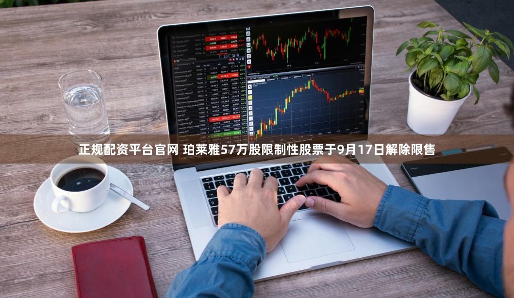 正规配资平台官网 珀莱雅57万股限制性股票于9月17日解除限售
