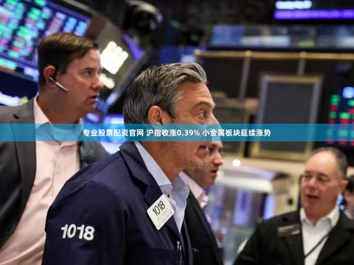 专业股票配资官网 沪指收涨0.39% 小金属板块延续涨势